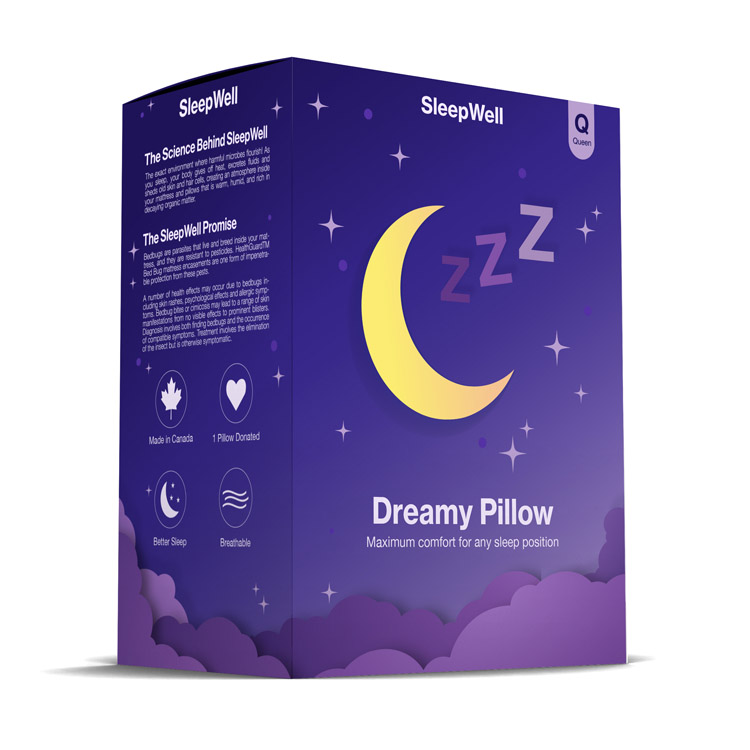 SleepWell Packaging Design #2